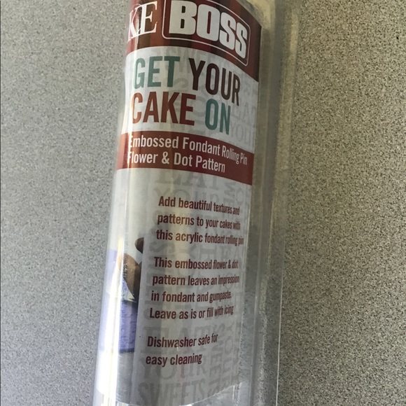 Floral Fondant Rolling Pin - Picture 3 of 5